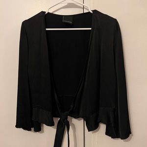 Black tie top
